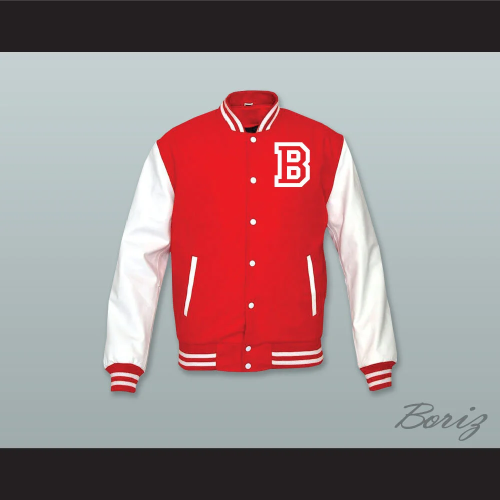 B sales letterman jacket